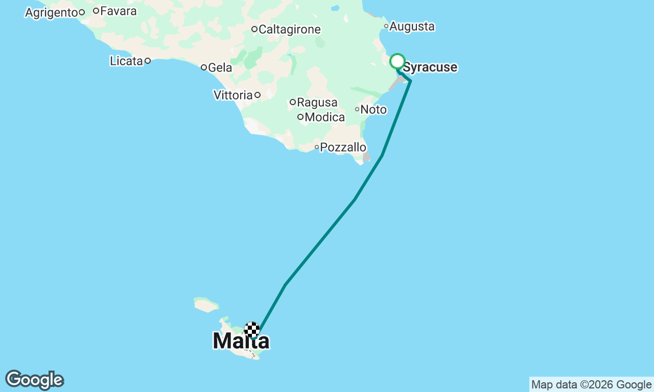 Voyage map