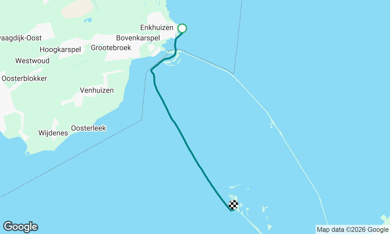 van Enkhuizen naar Markerwadden 