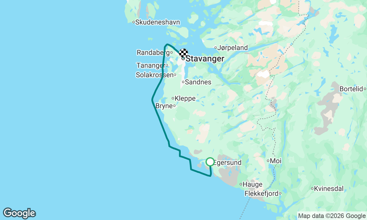 Voyage map