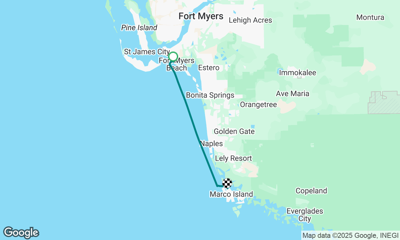 Voyage map