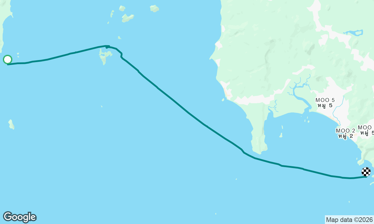 Voyage map