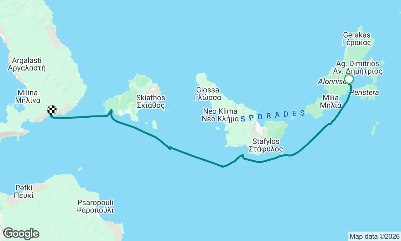 Voyage map