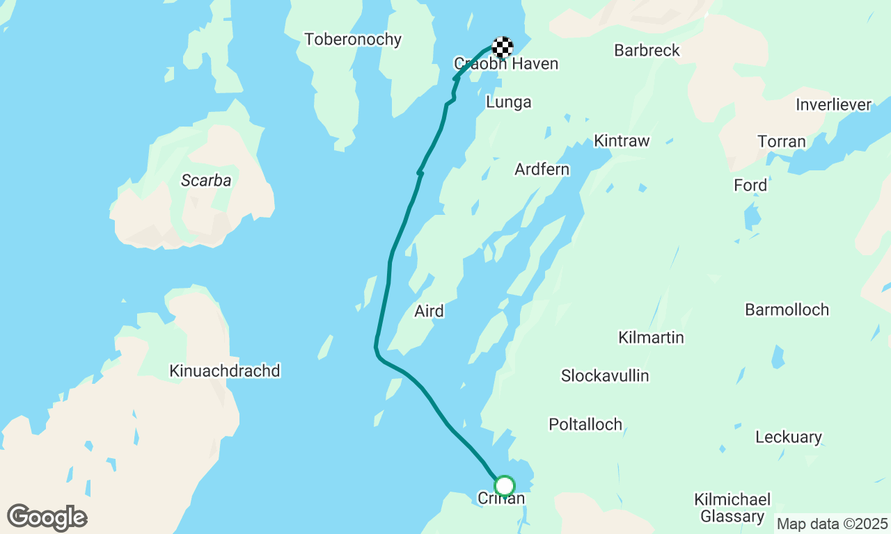 Crinan to Craobh
