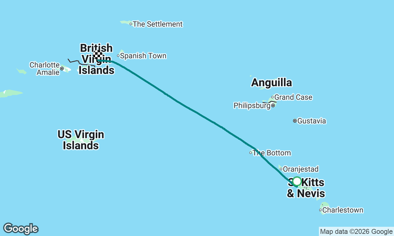 Voyage map