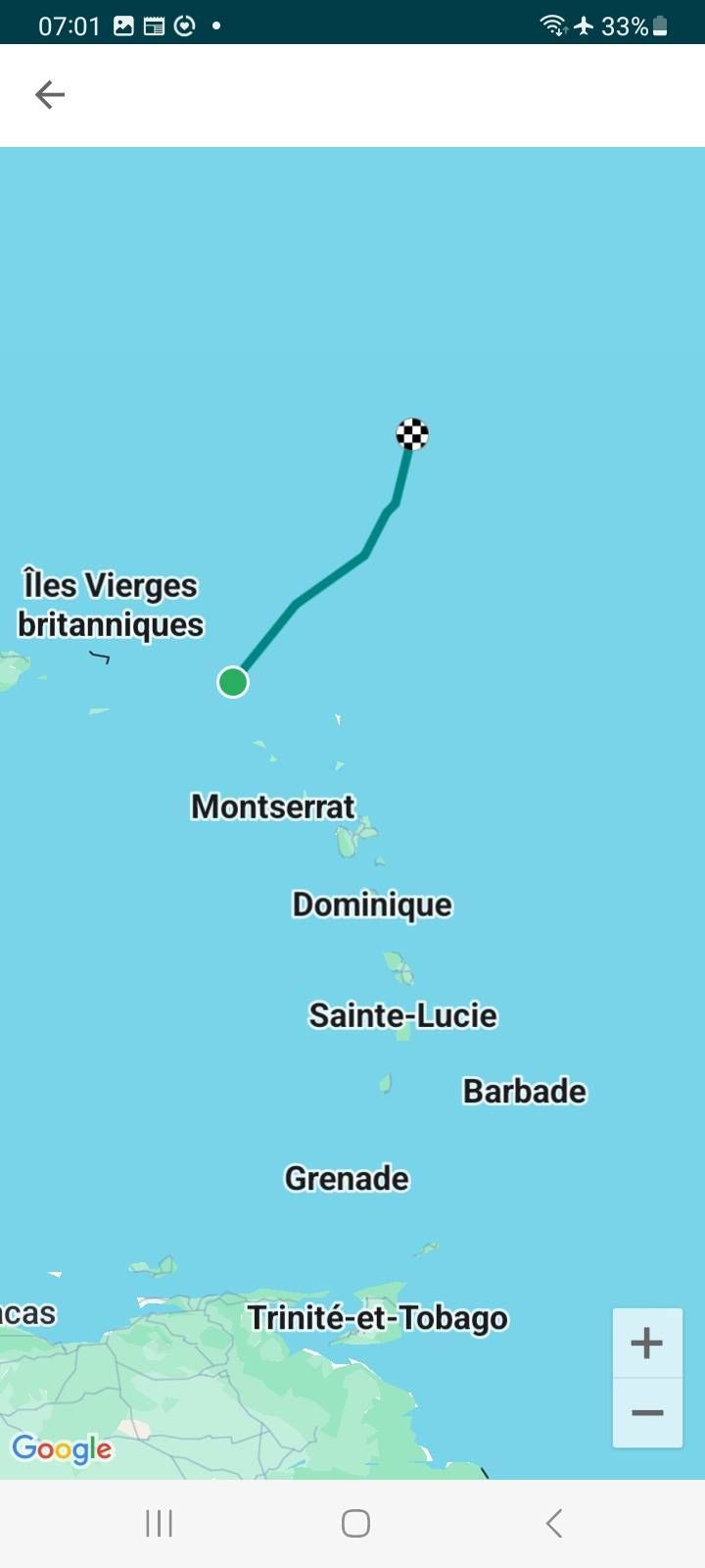 Voyage photo from transat retour acores