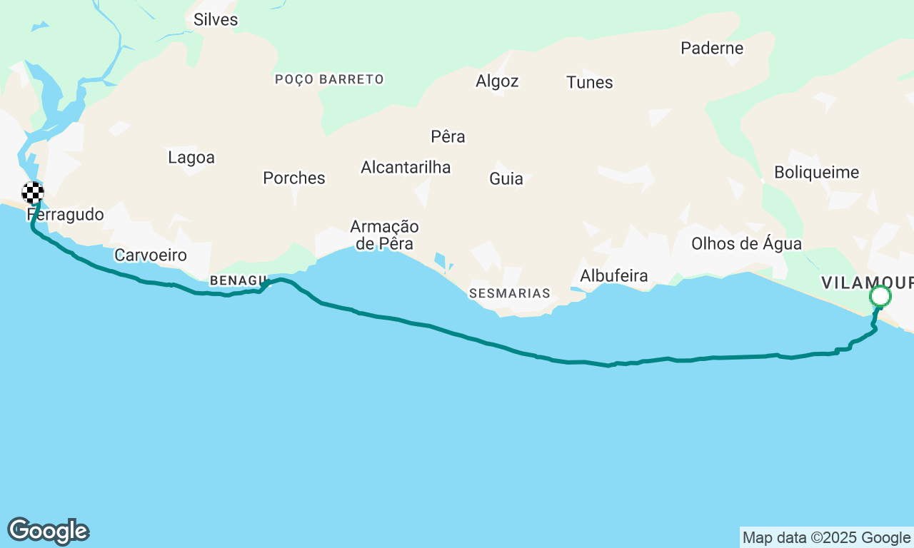 Sail from Vilamoura to Portimão with Cohen Family