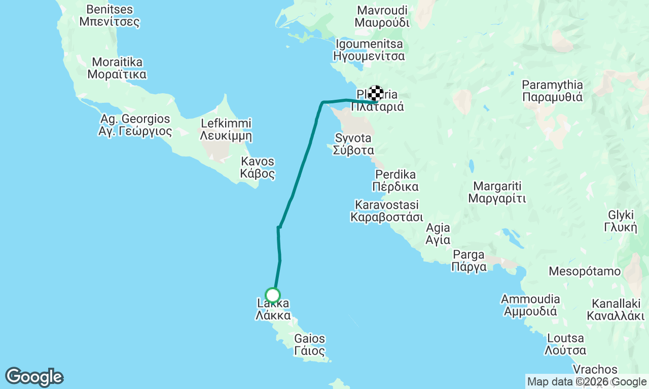 Voyage map