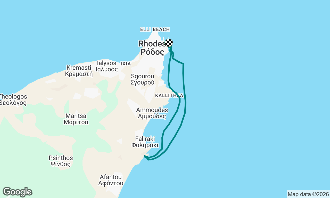 Day sail around Rhodes - 2026-08-12