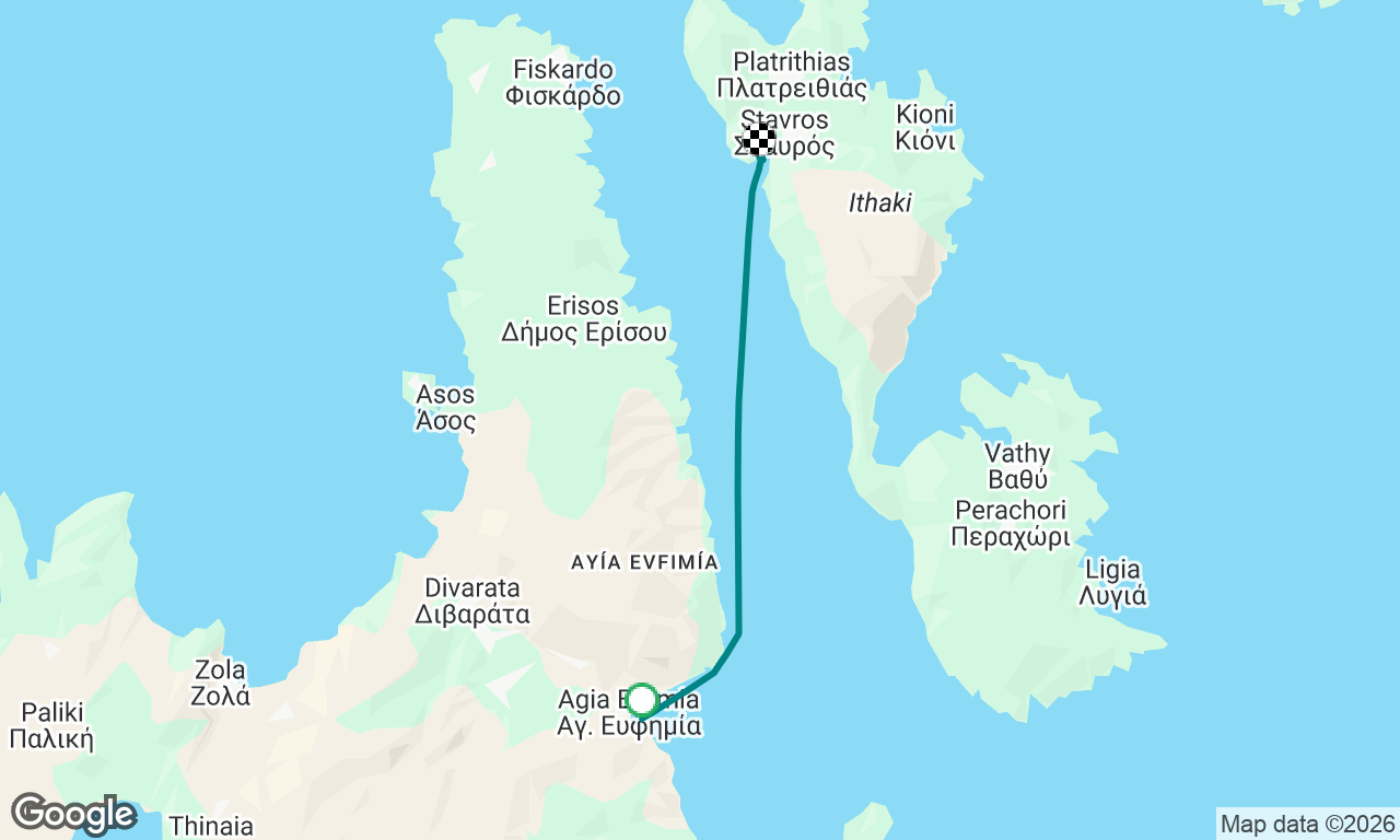 Voyage map
