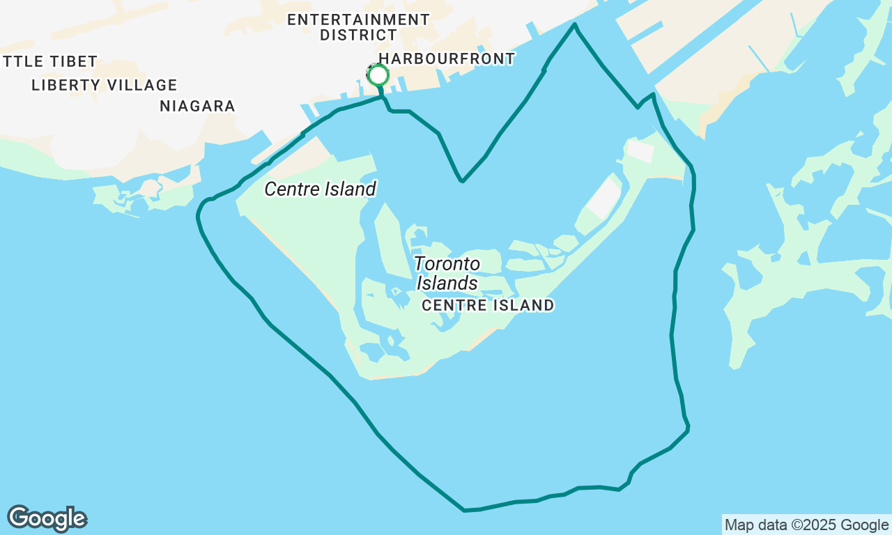 Monday Night Lap Around the Island