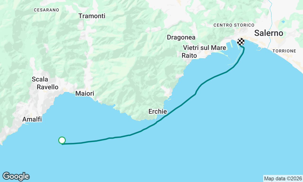 Voyage map