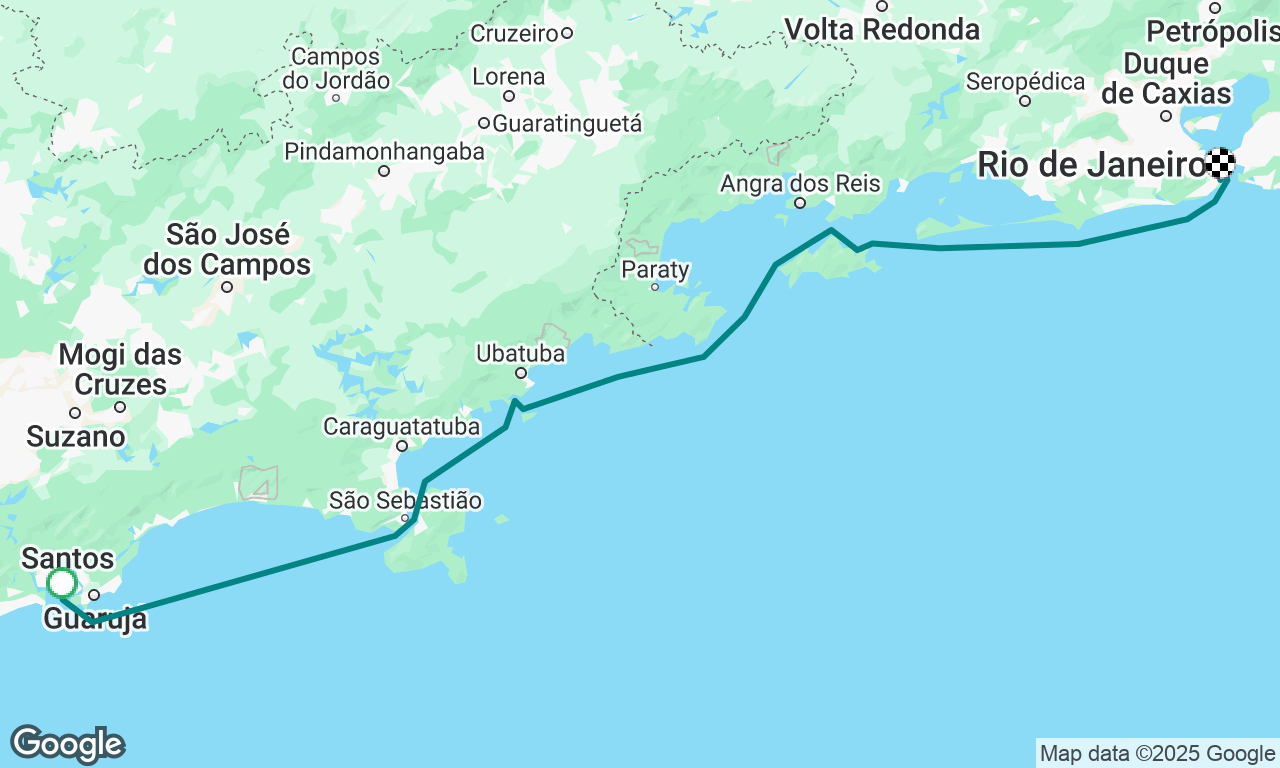 De Santos ao Rio 