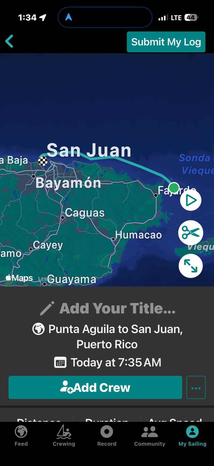 Voyage photo from San Juan Baby