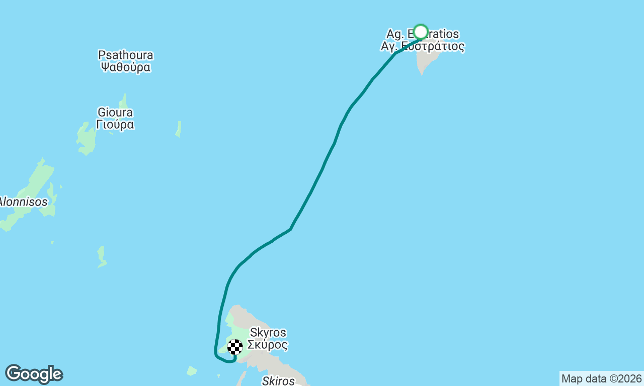 Voyage map