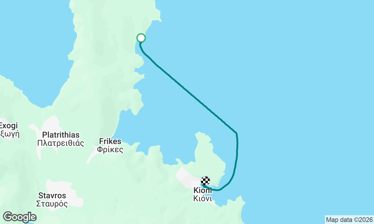 Voyage map