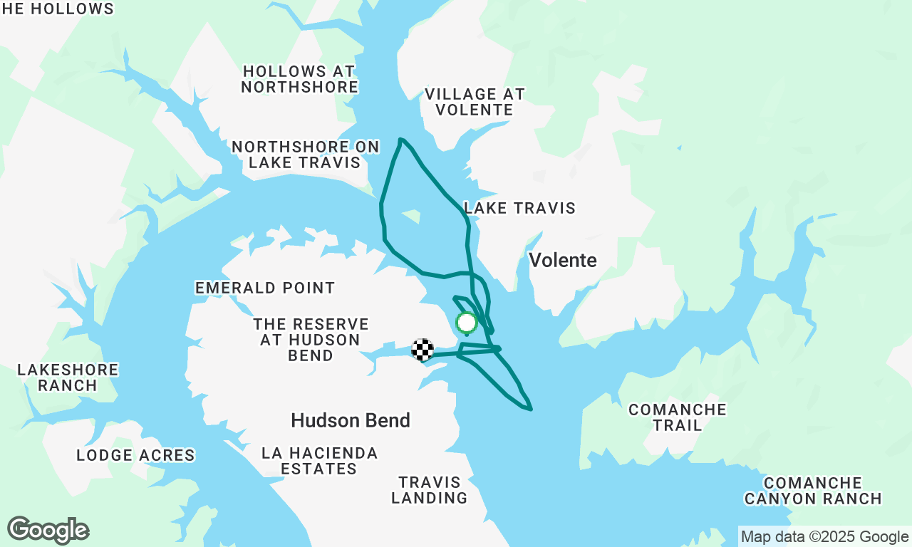 First sail after repairs 