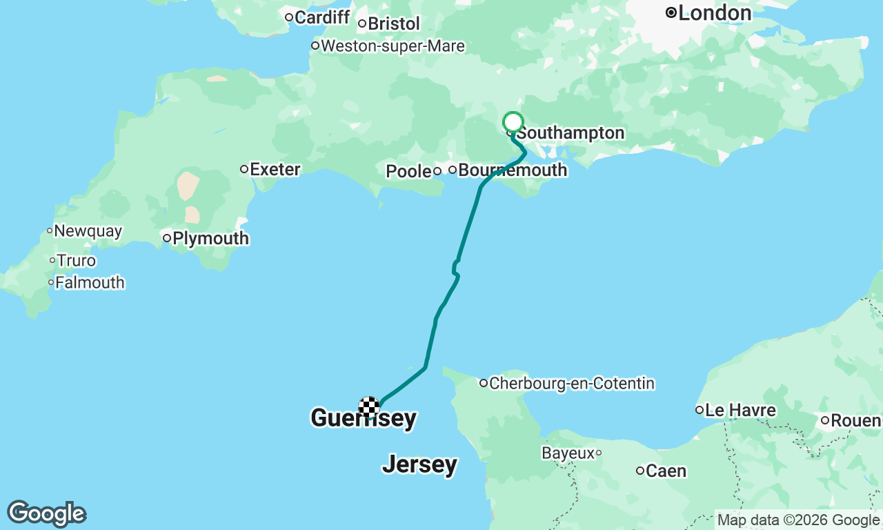 Voyage map
