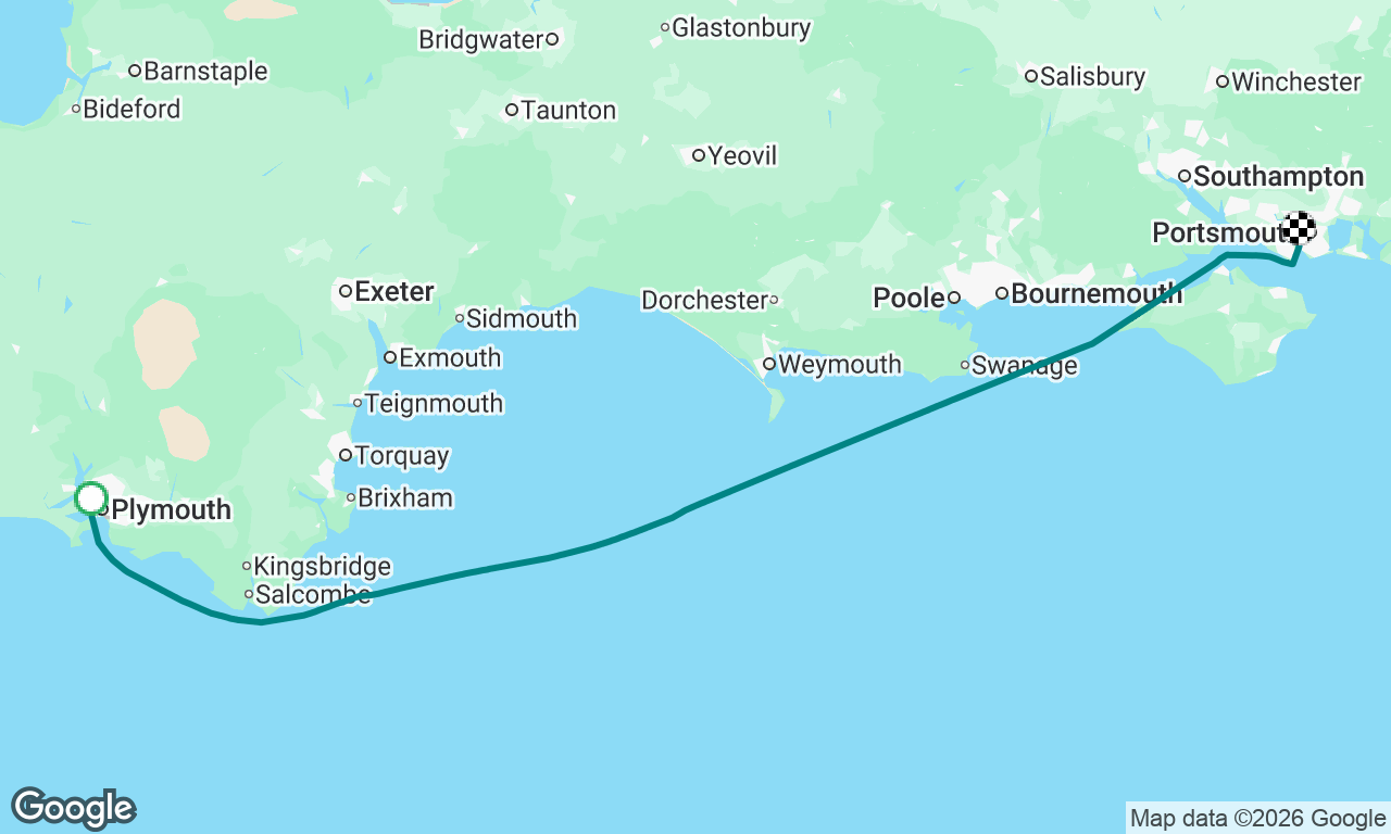 Plymouth to gosport delivery 