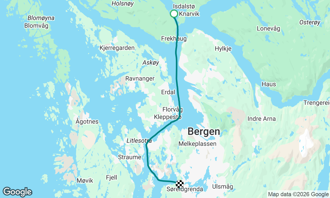 Voyage map