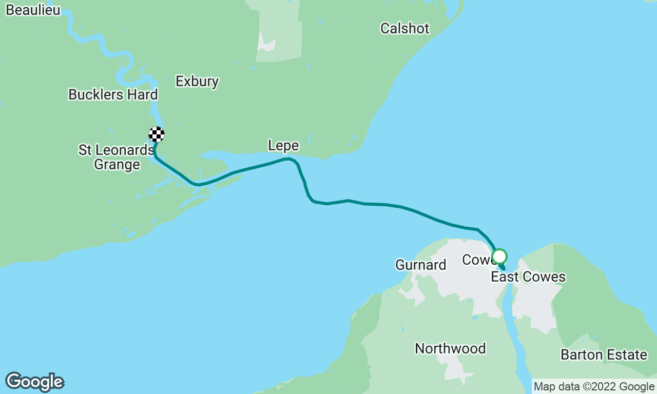 Cowes to Beaulieu River