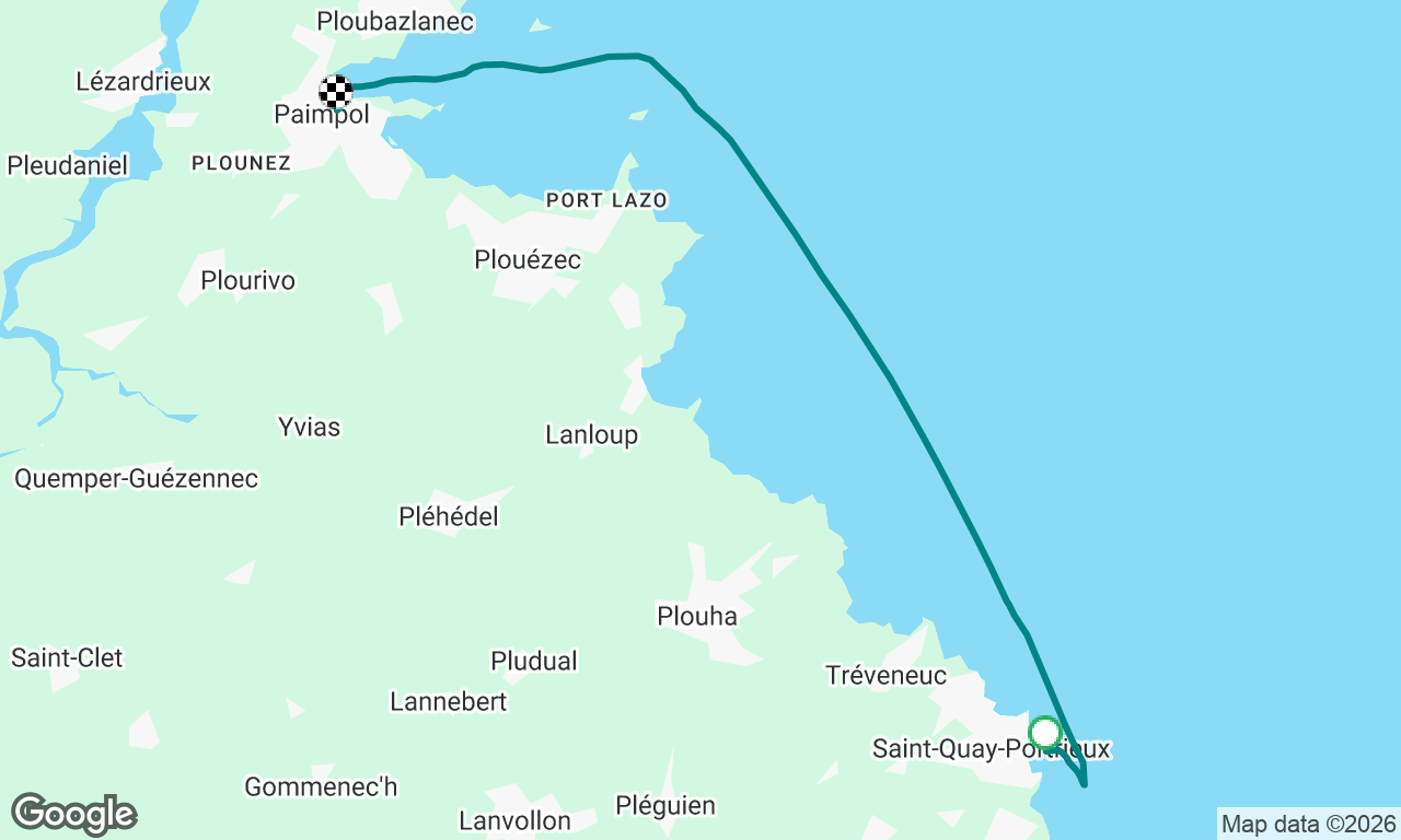 St Quay to Paimpol
