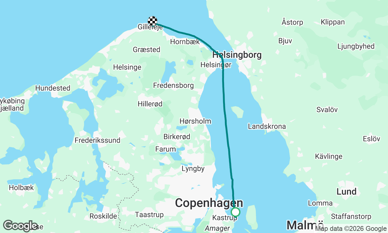 Voyage map