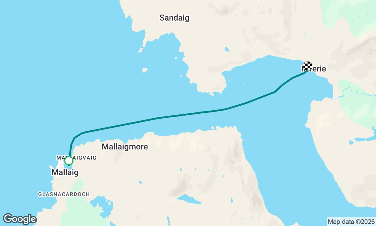 Voyage map