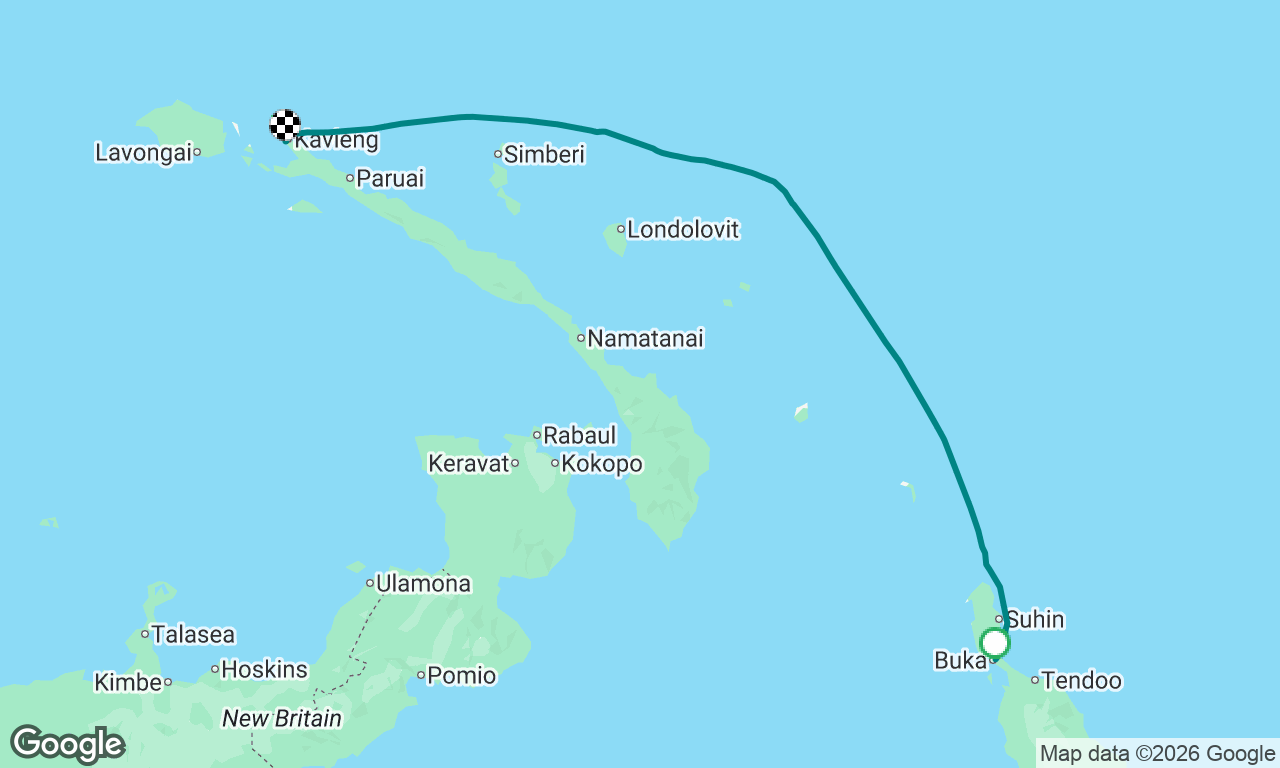 To Kavieng 🇵🇬 