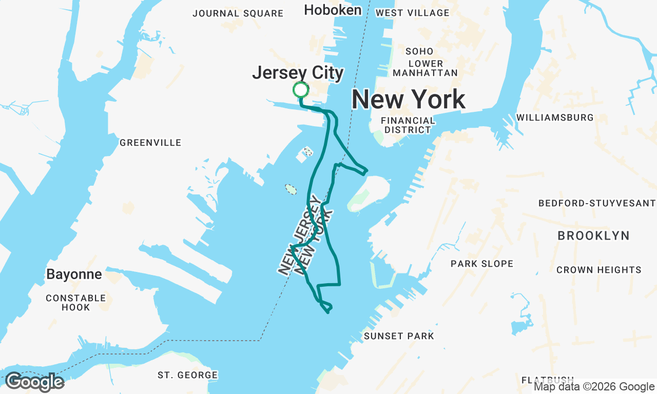 Voyage map