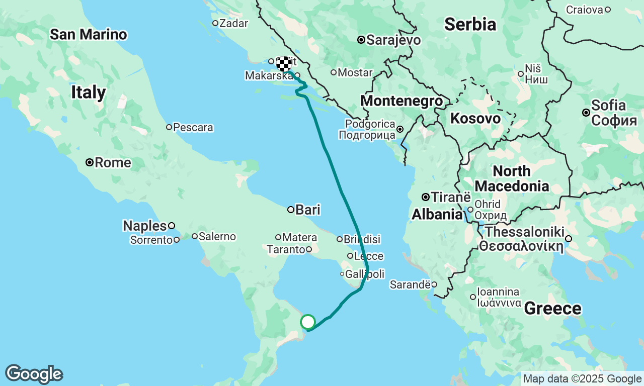 Italy to Croatia