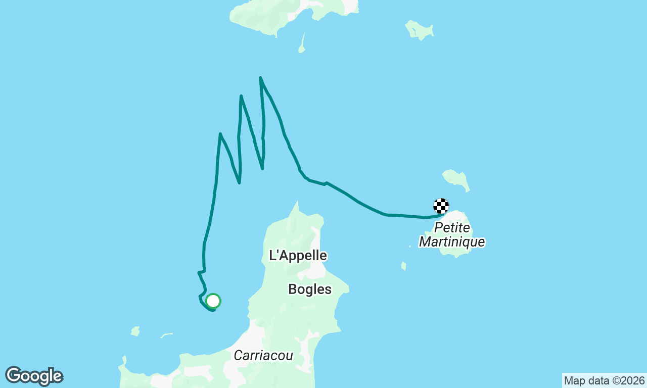 Jack-a-Dan to Petite Martinique