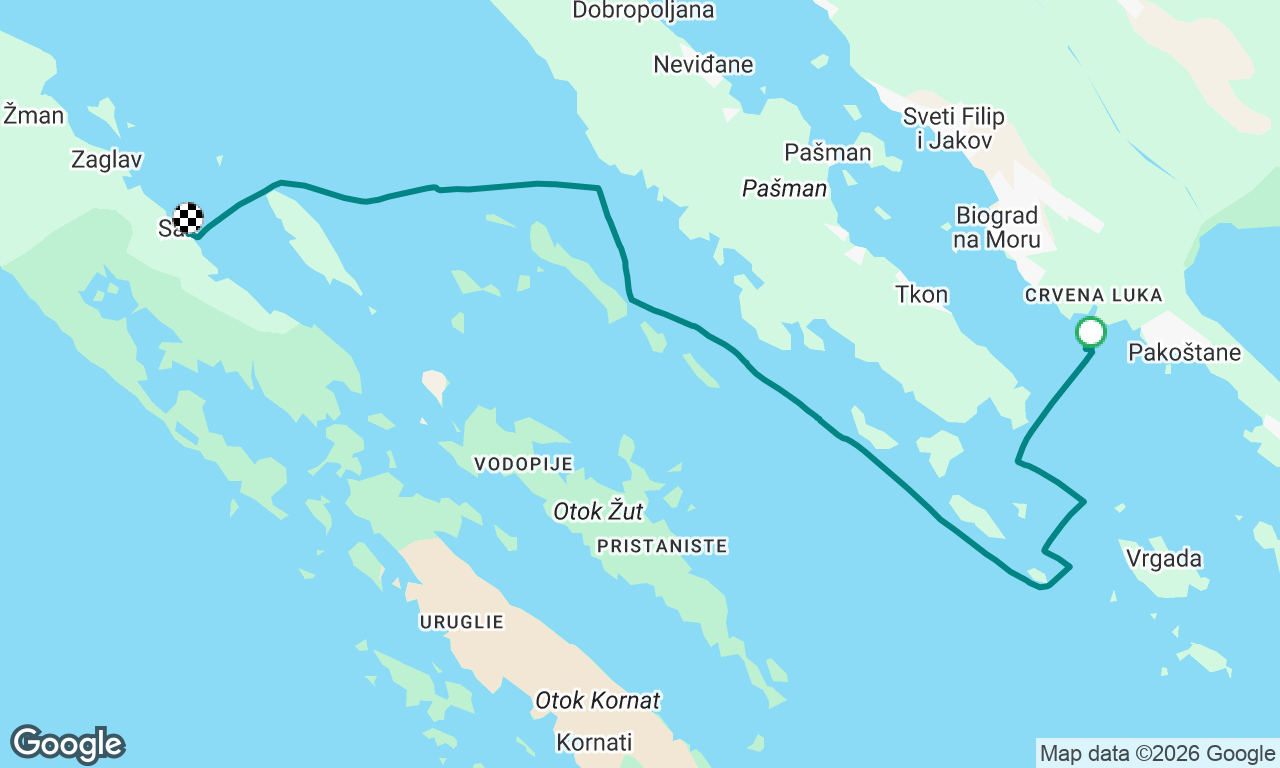 Business Cup 2026
Day1 - Race 2

Biograd - Sali