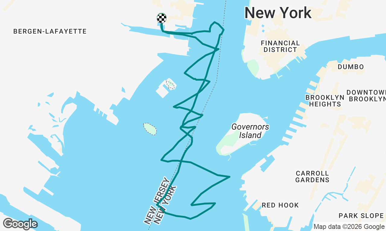 Voyage map