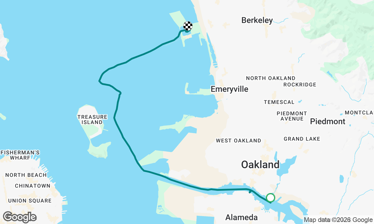 Voyage map