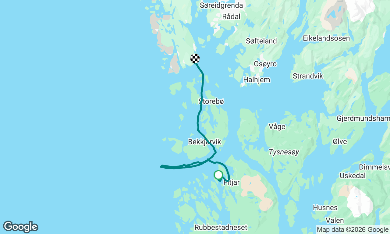 Voyage map