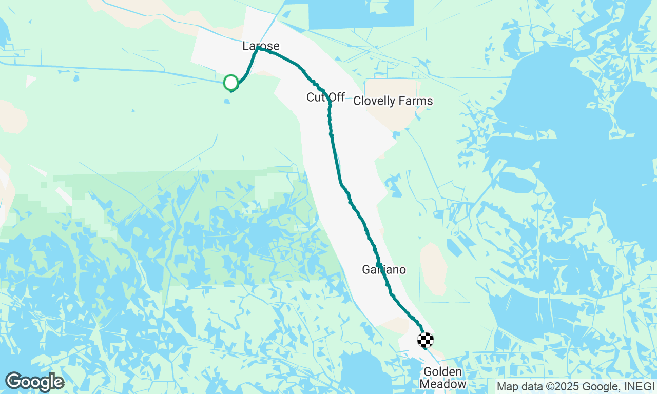 Bayou Lafouchee Leg Journey End