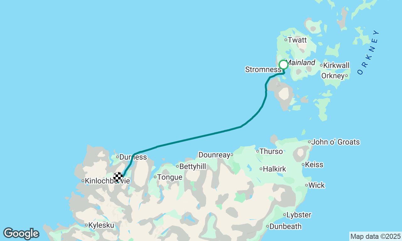 Stromness to Loch Eriboll