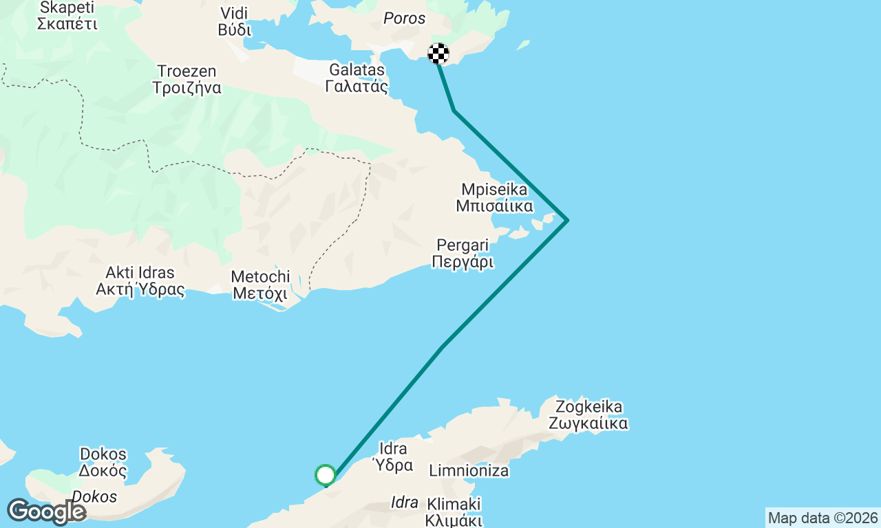 Voyage map