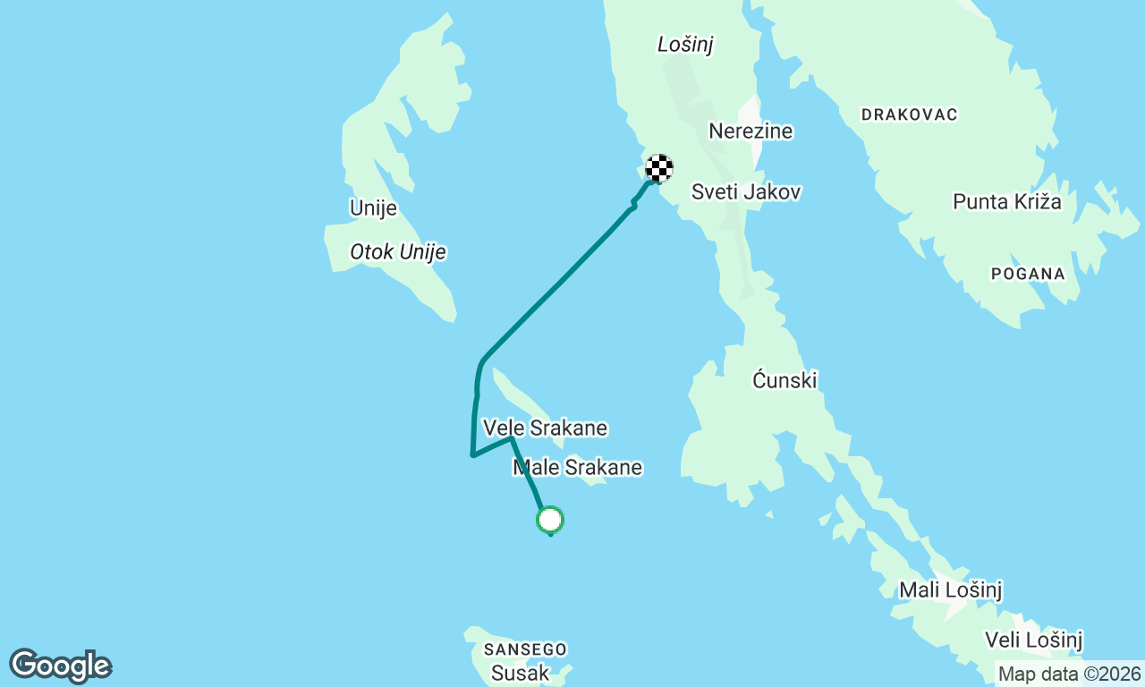 Voyage map