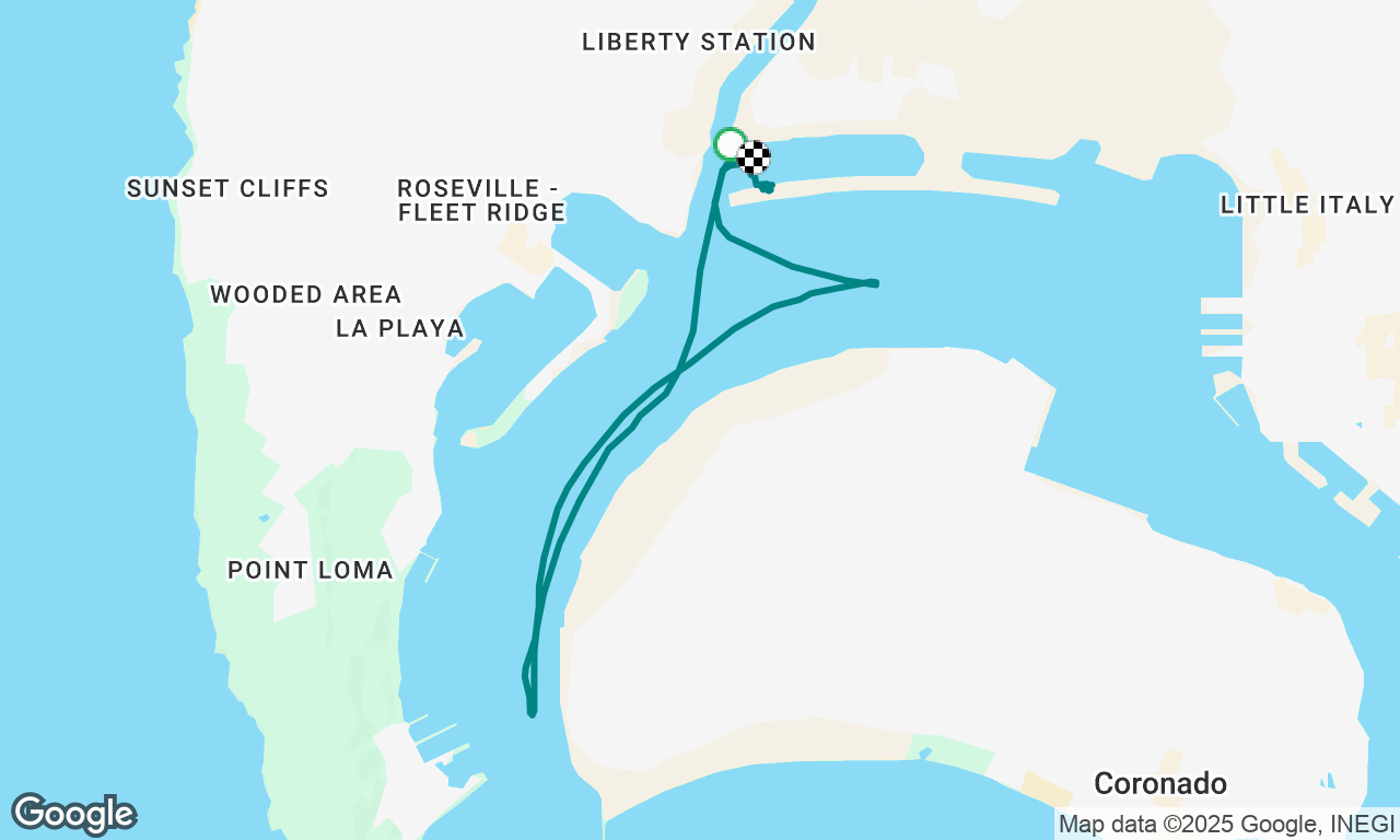 First solo sail!! (Okay, just power, but still...)