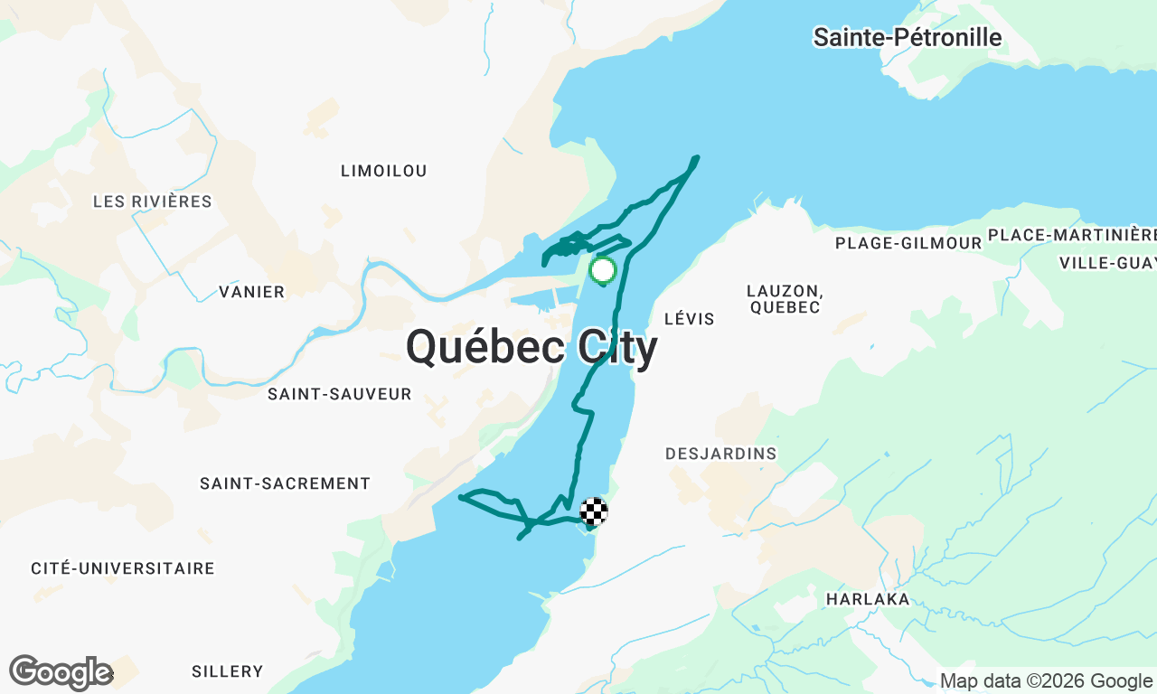 Voyage map