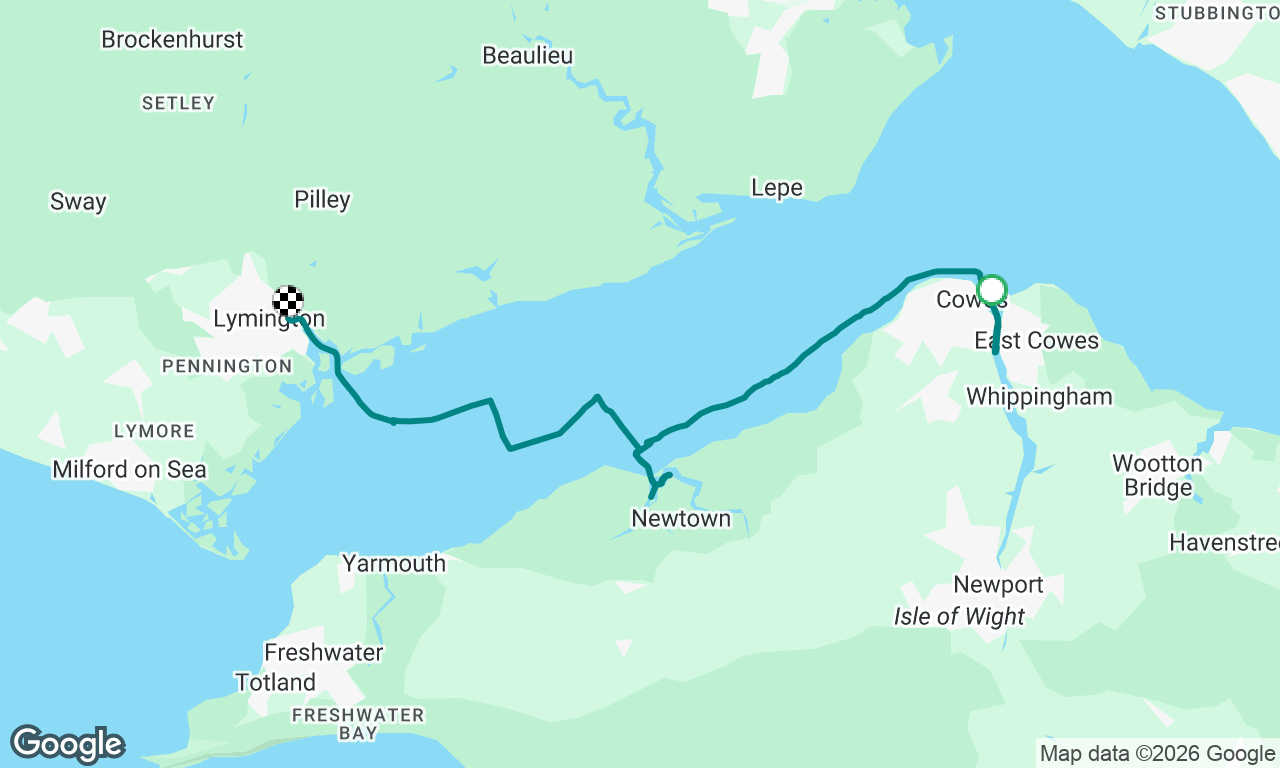 Voyage map