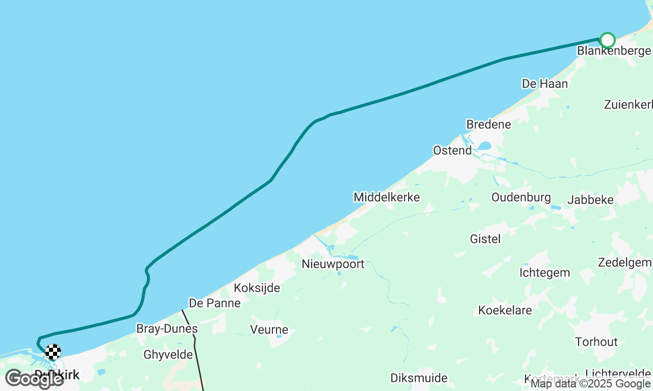 Blankenburge to Dunkirk