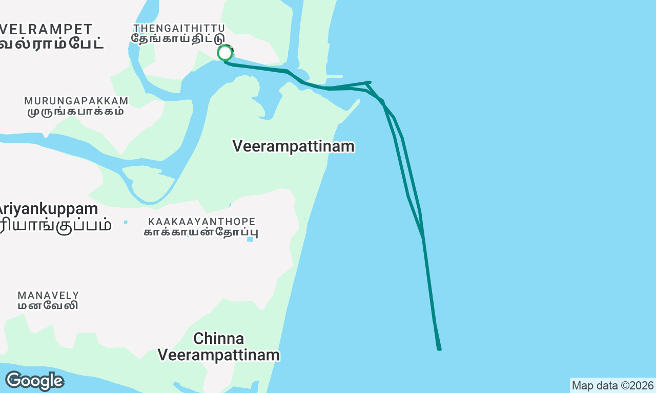 Voyage map