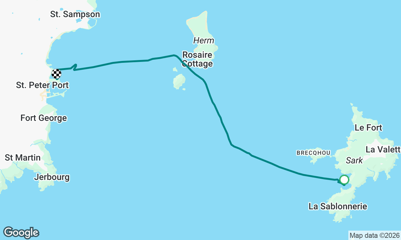 Voyage map