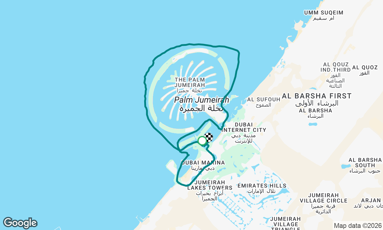 Voyage map