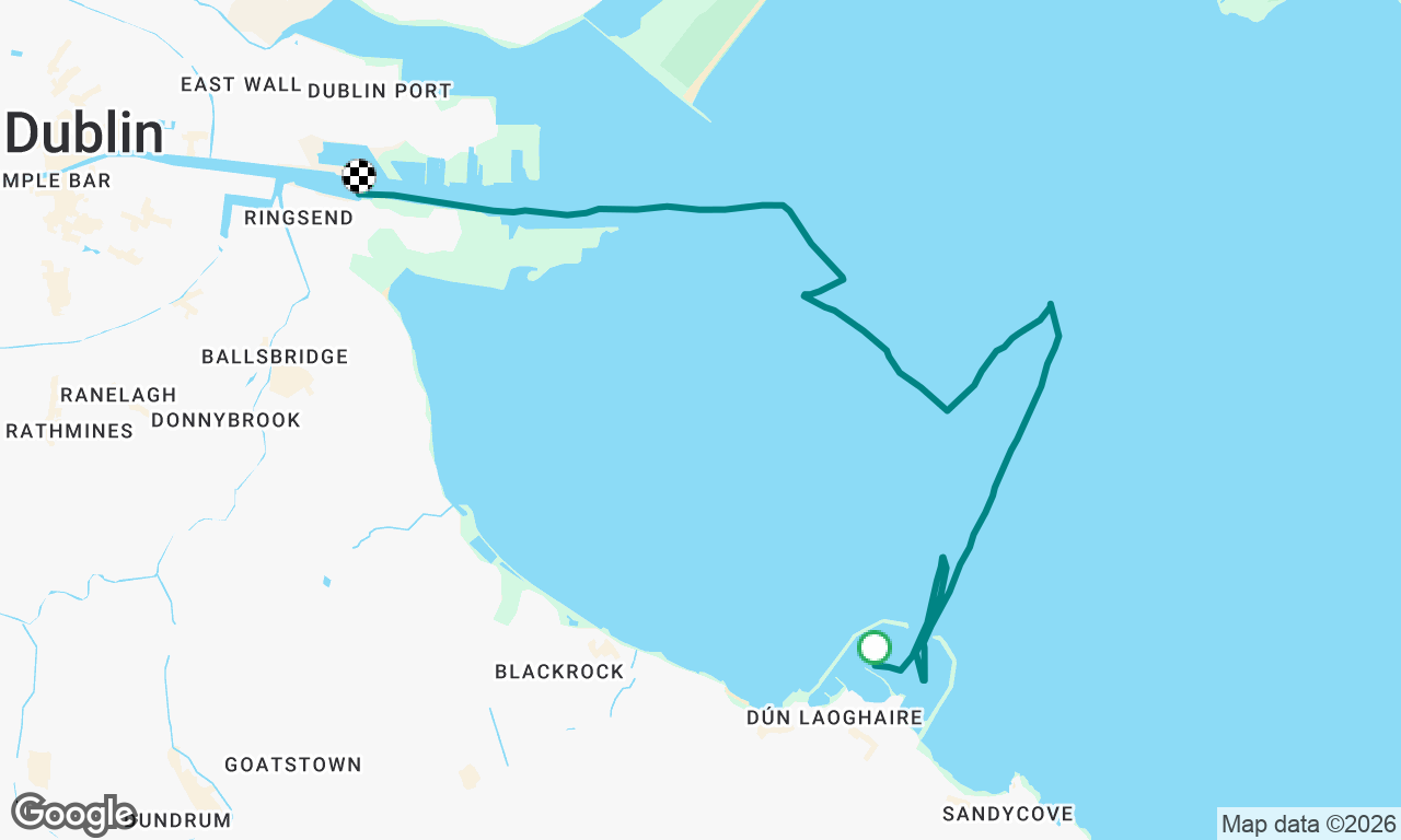 Day skipper day 2, navigation, leg 1