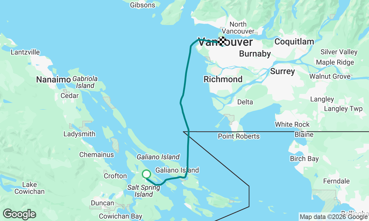 Voyage map
