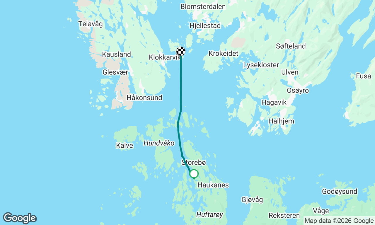 Voyage map