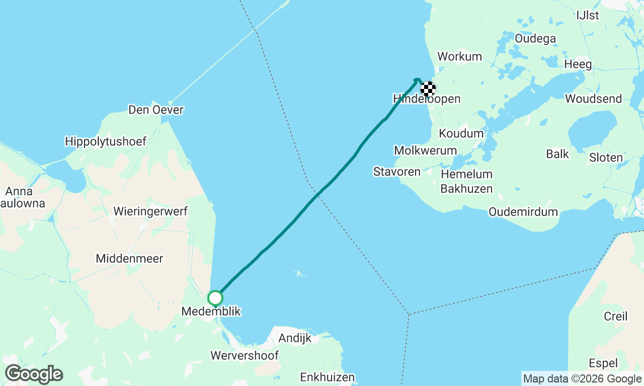 Voyage map
